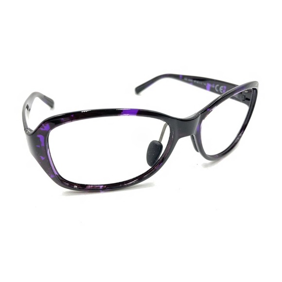 Maui Jim Koki Beach MJ433N-28T Black Purple Sunglasses Frames 56-16 130 Japan - Picture 1 of 12